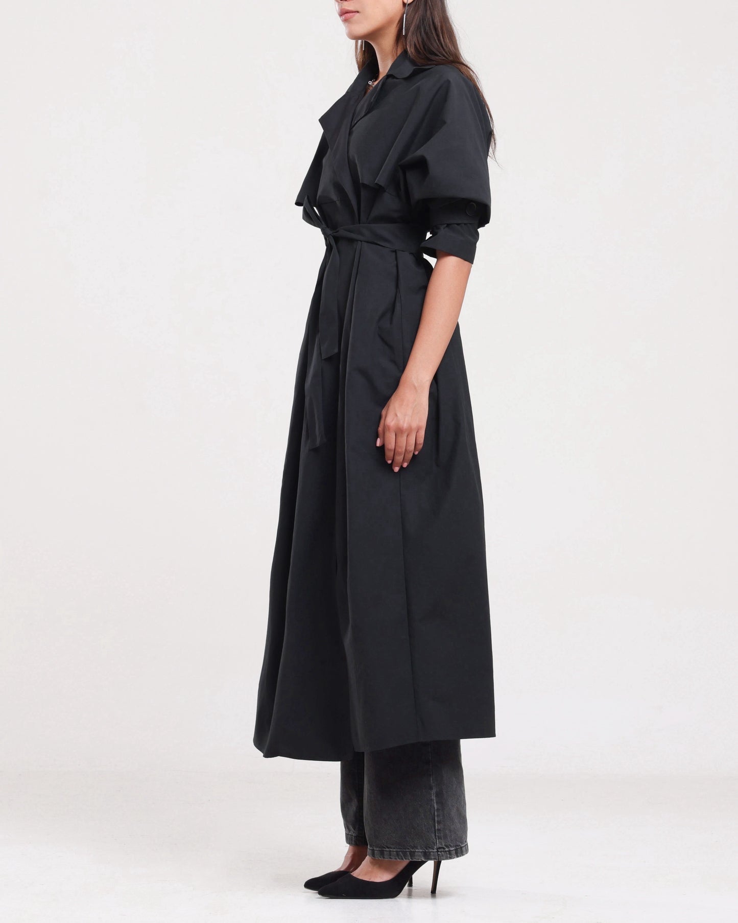 Trench coat - black