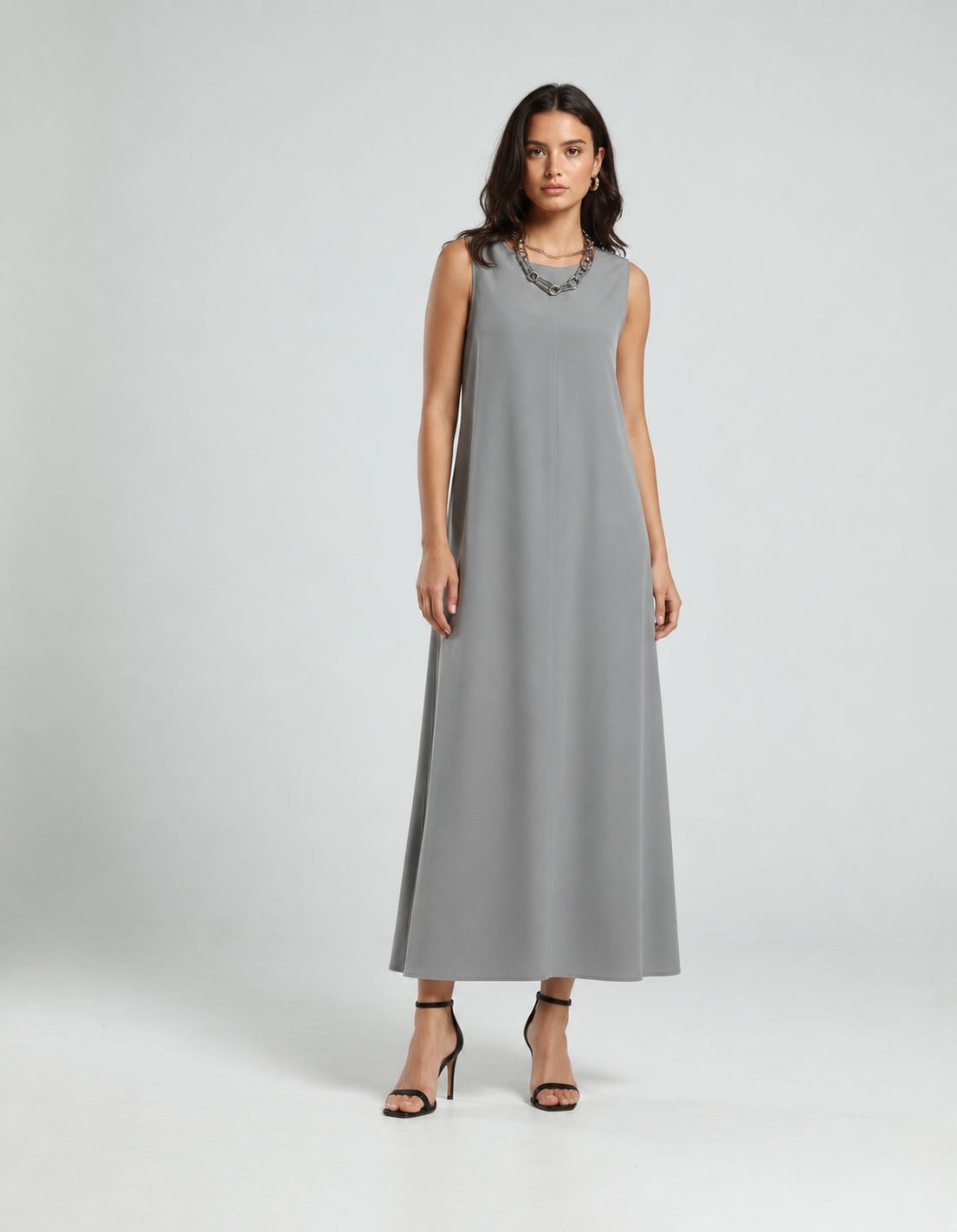The Ultimate Layering Dress - Grey