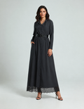 Lace Dress - Dark Grey
