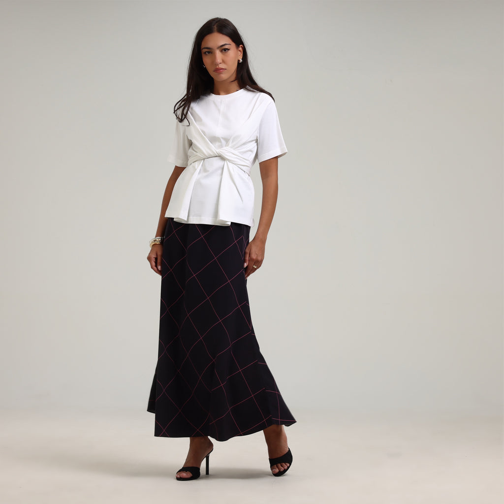 Wrap T-Shirt - White