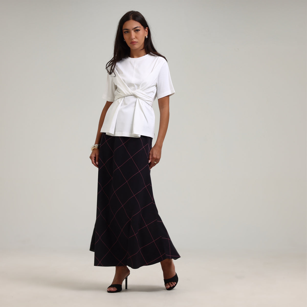 Wrap T-Shirt - White