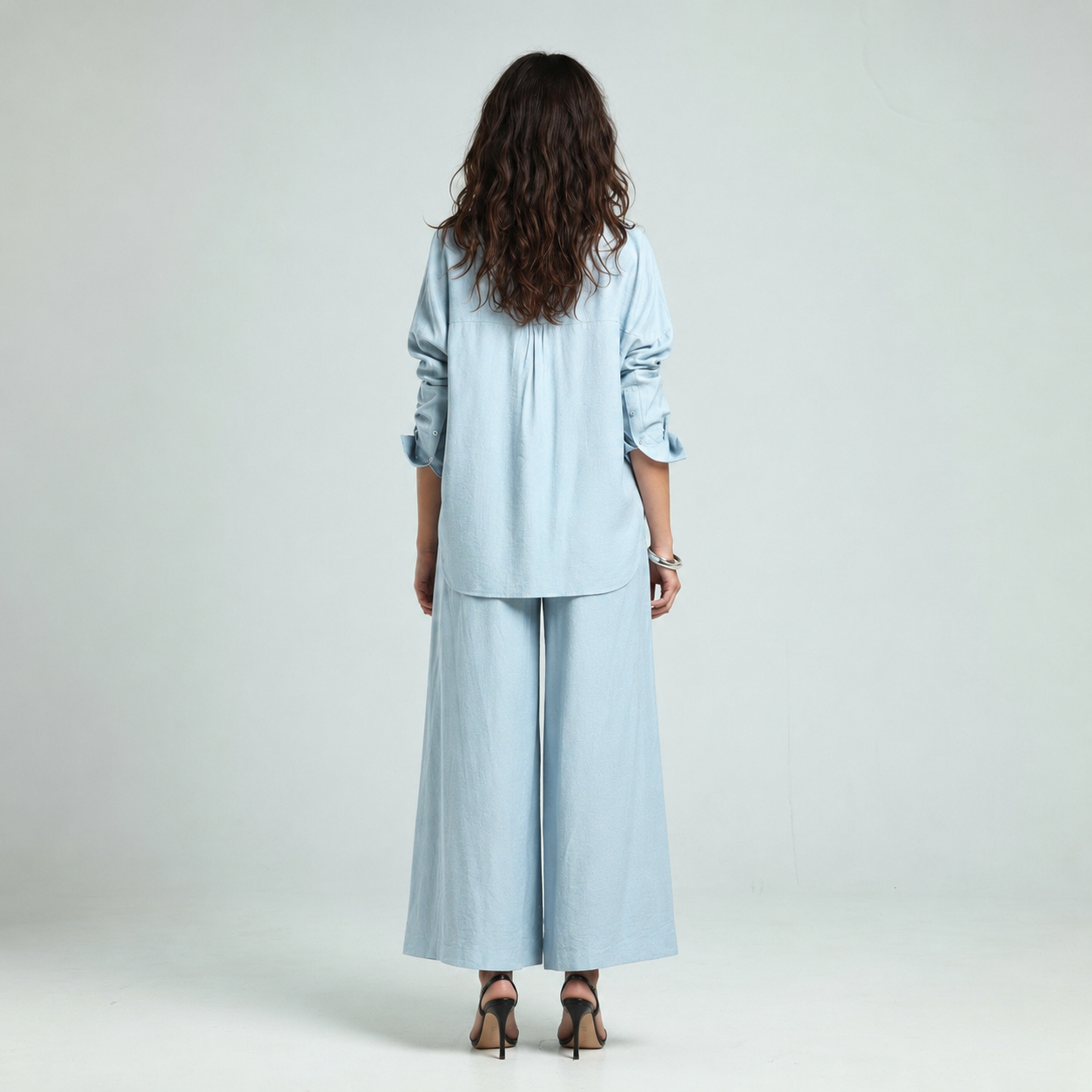 Soft Cotton Shirt - Blue