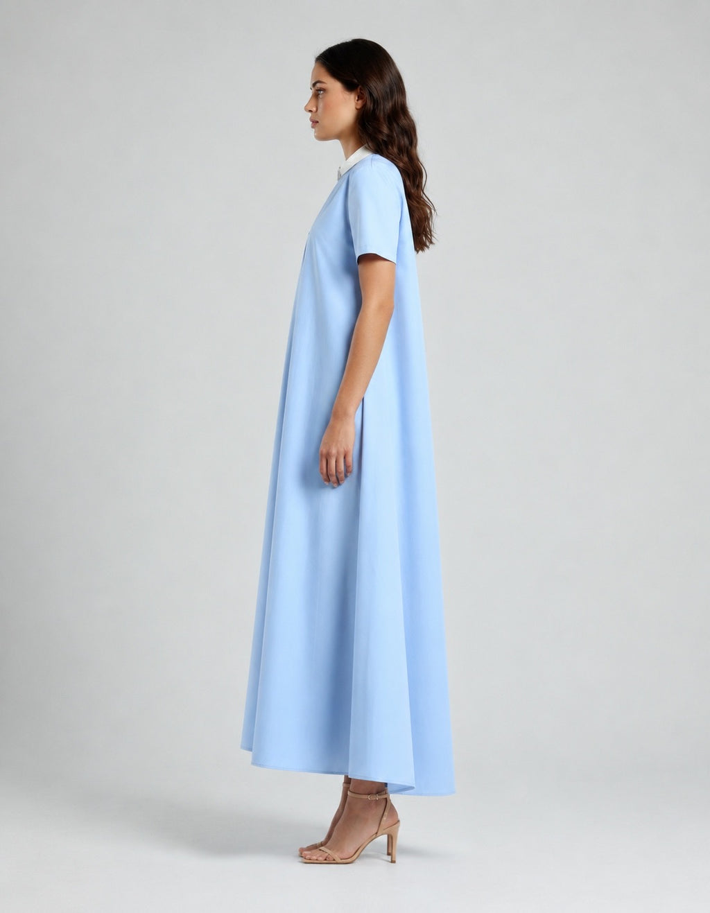 Polo Dress - Blue