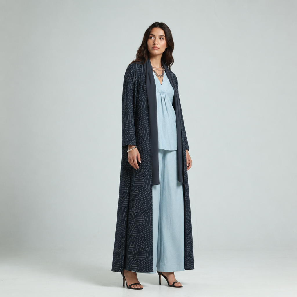 Soft Cotton Shirt - Blue