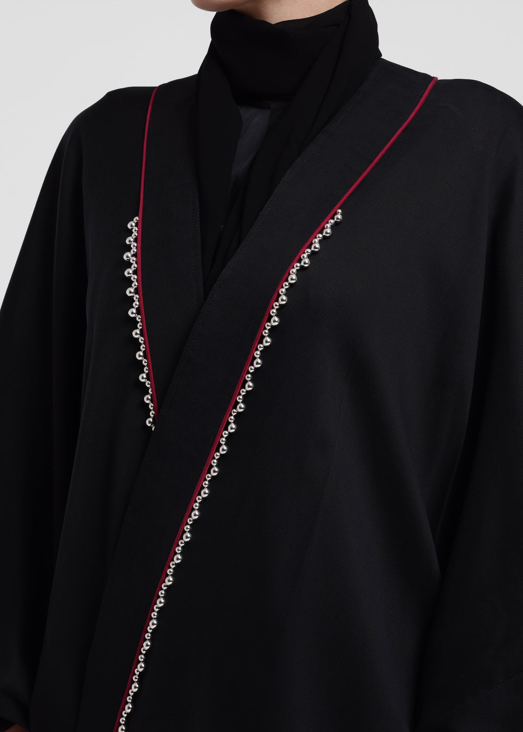 Classic Black Bisht/Berry