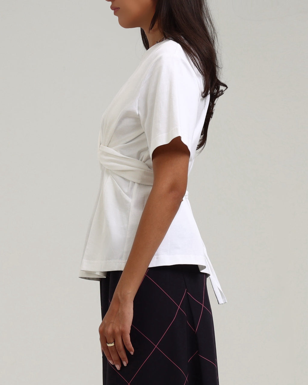 Wrap T-Shirt - White