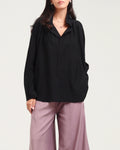 Soft Cotton Shirt 2 - Black