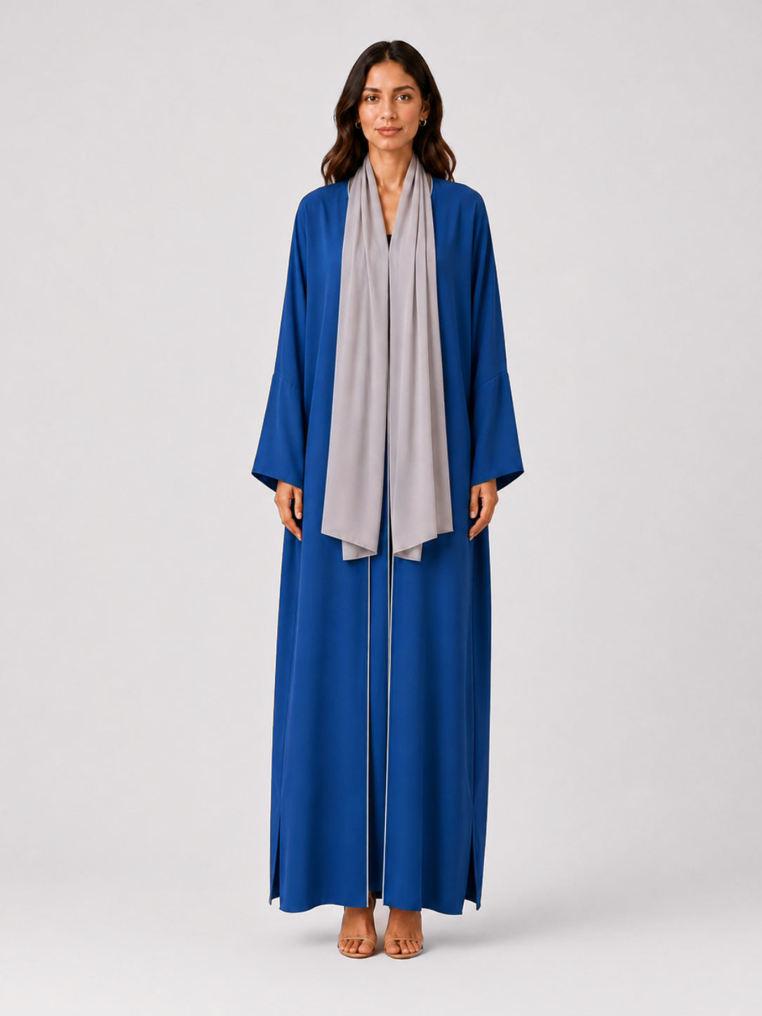 Classic Bisht Abaya - Blue