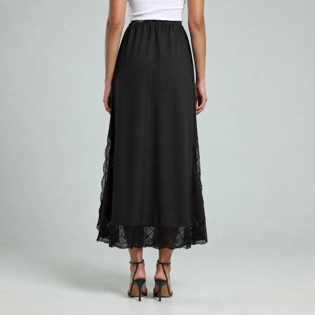 Lace Skirt - Black