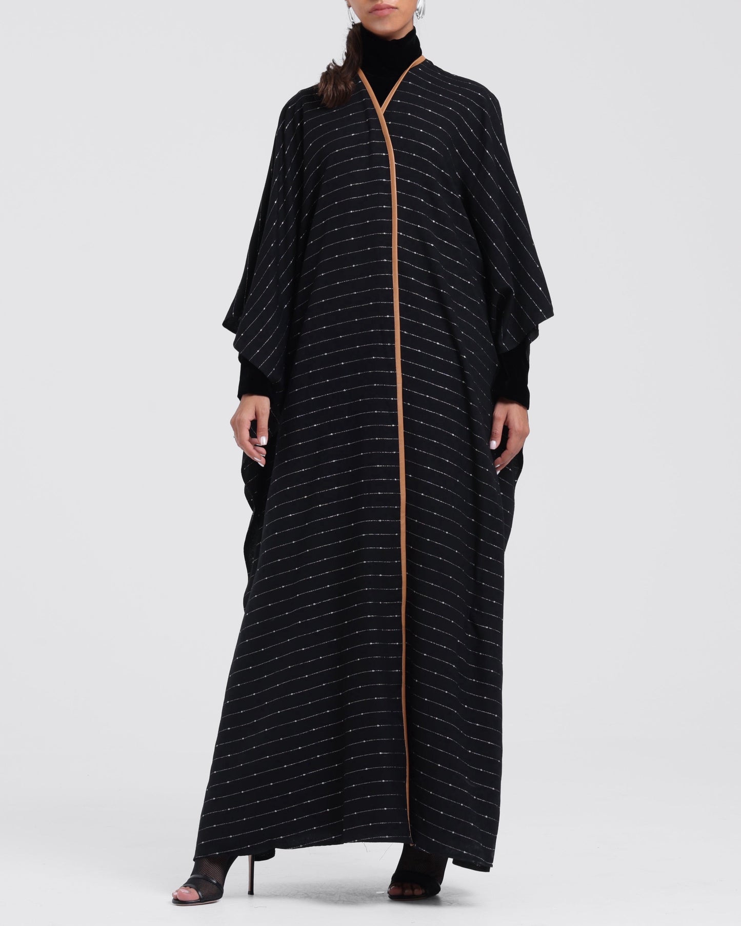 Lutia Silver Lurex Bisht