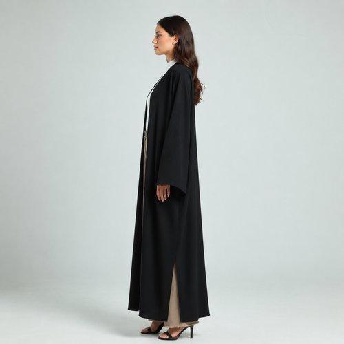 Classic Bisht Abaya - Black