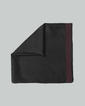 The Head scarf- Black with Cherry Accents
