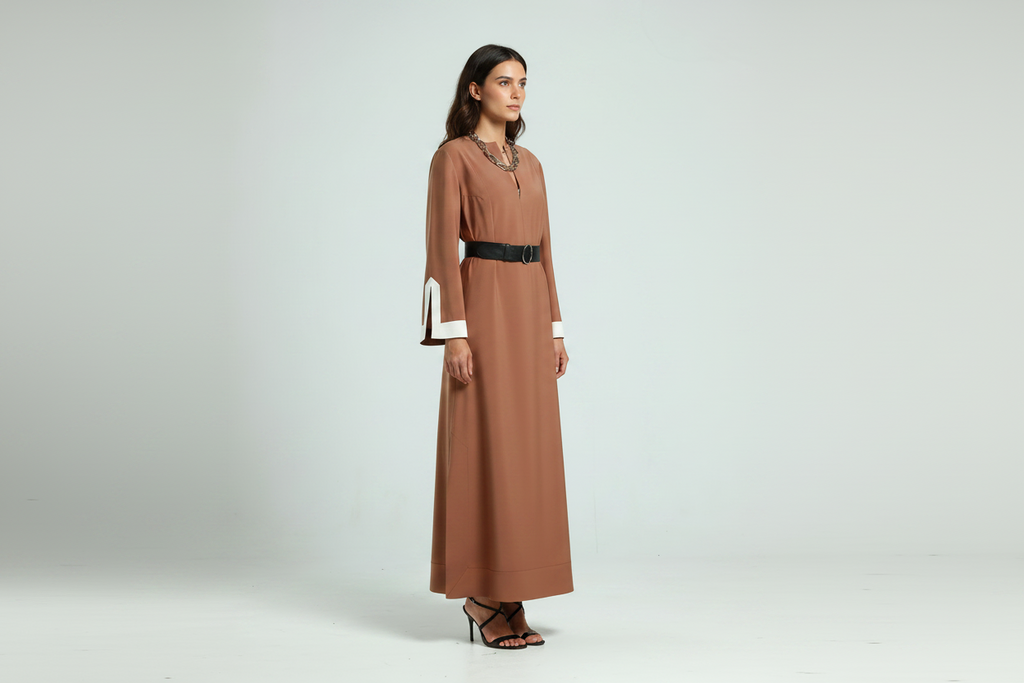 Classic Kaftan - Brick