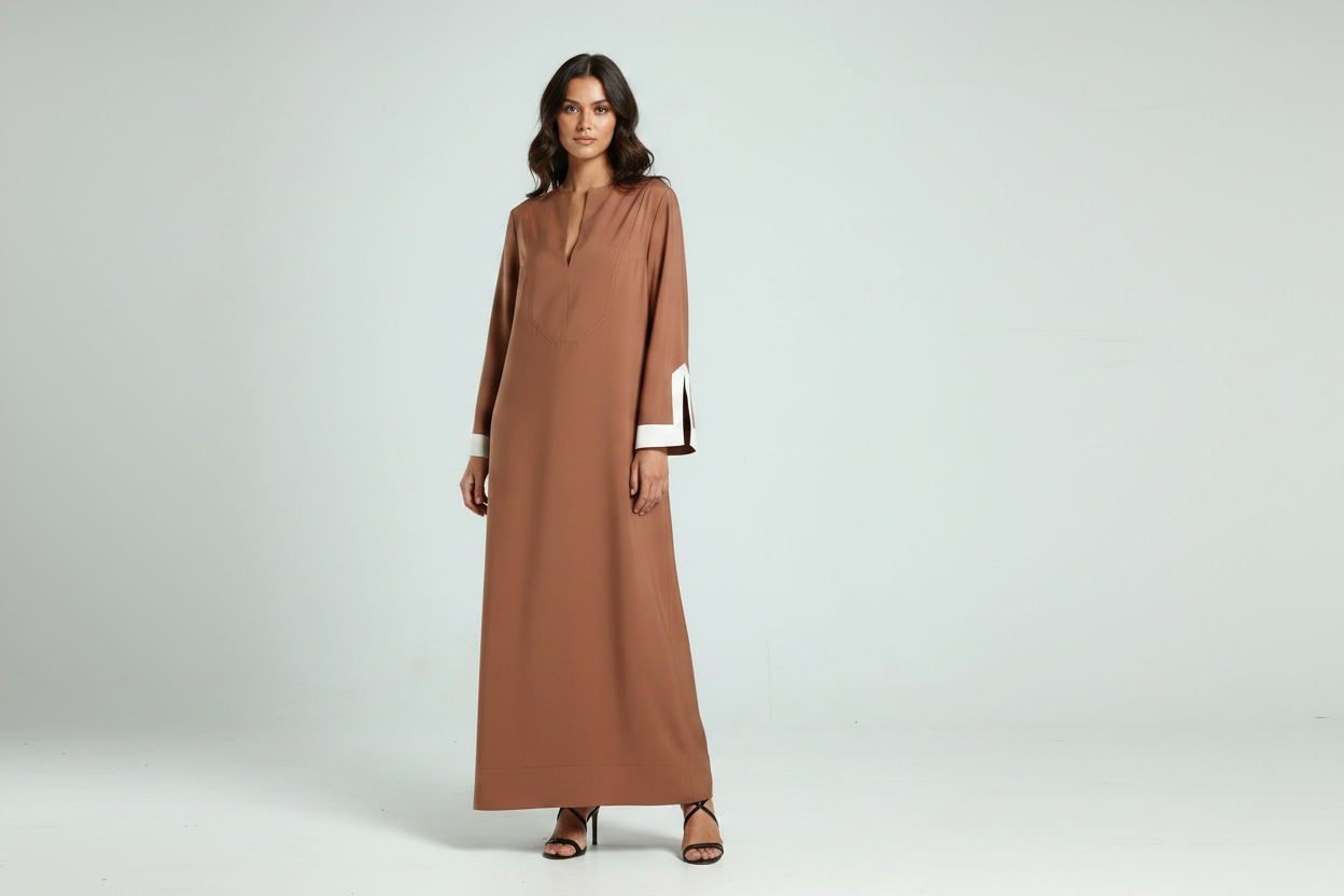 Classic Kaftan - Brick