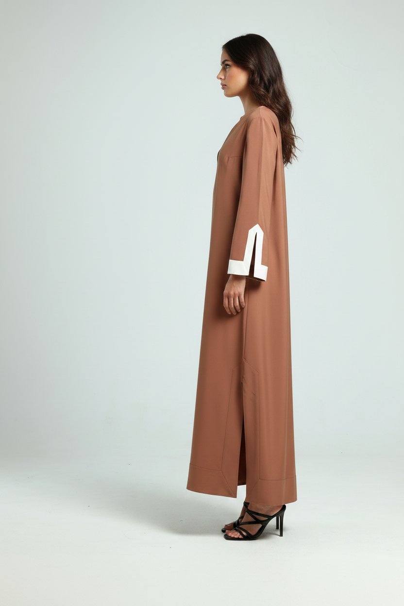 Classic Kaftan - Brick