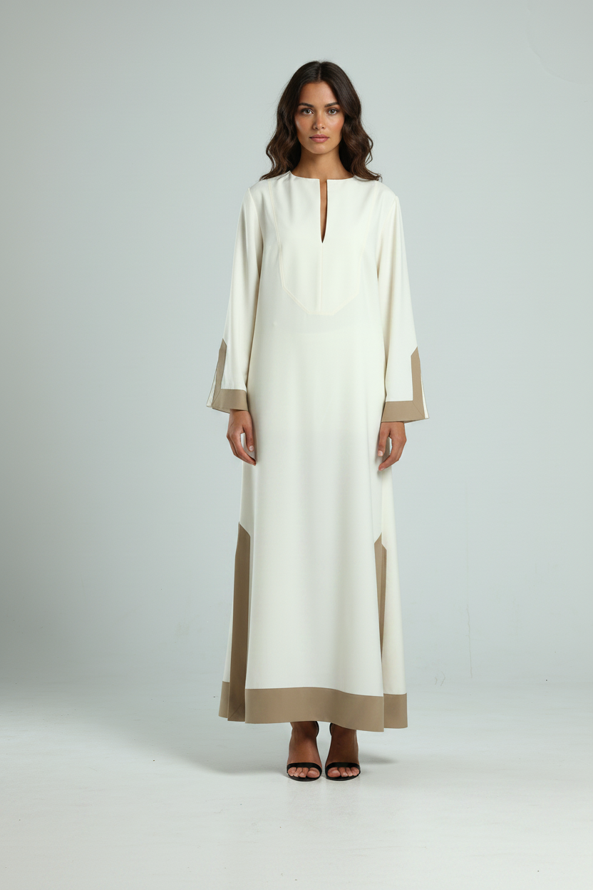 Classic Kaftan - Off-White