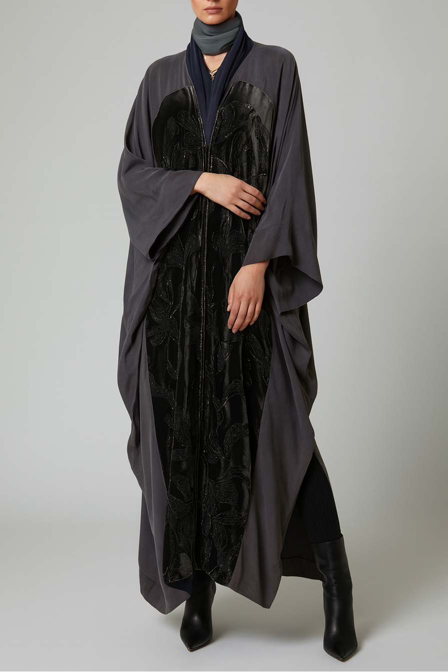 Layla Grey Abaya