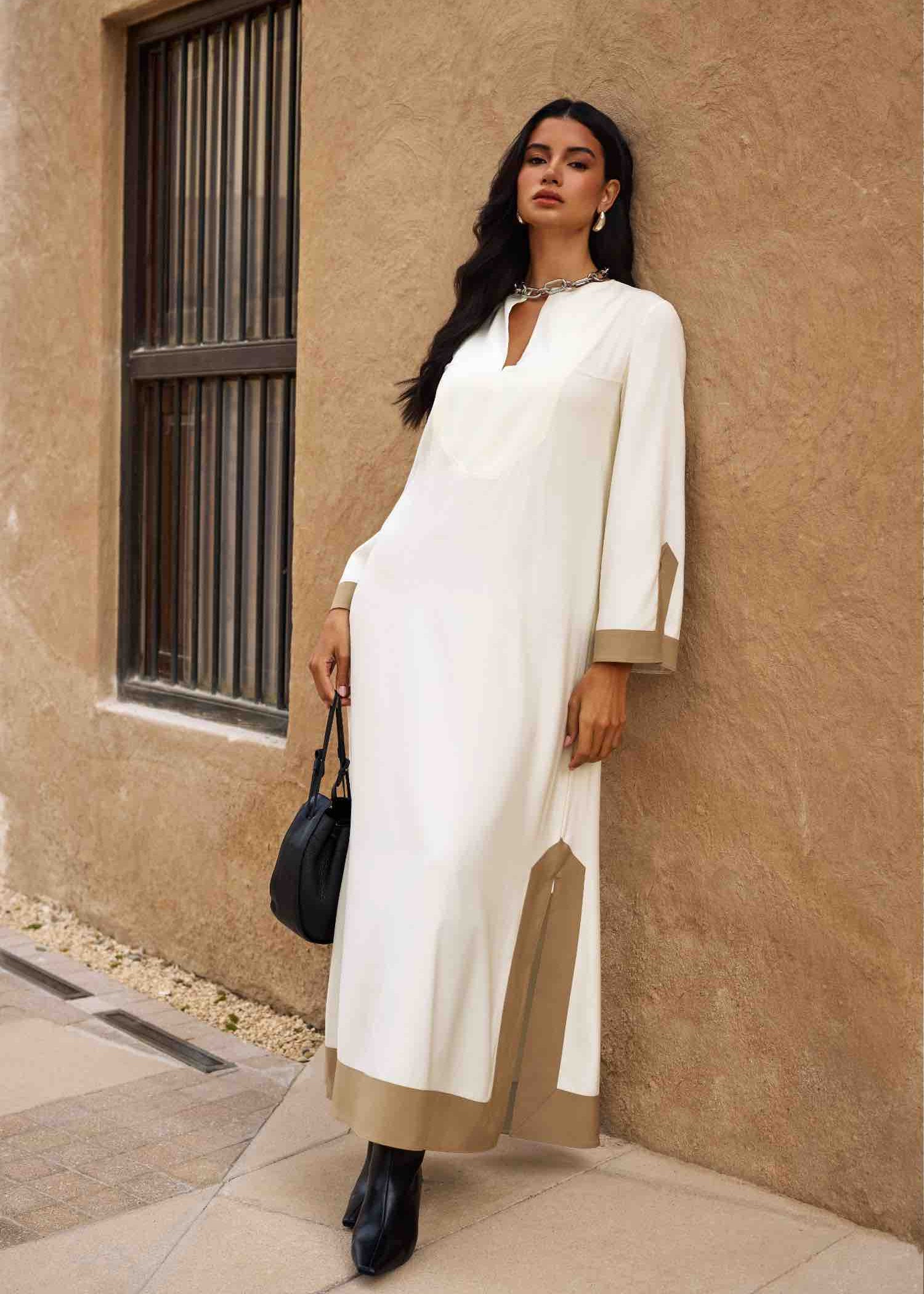 Classic Kaftan - Off-White