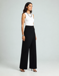 Jersey Wrap Pants - Black