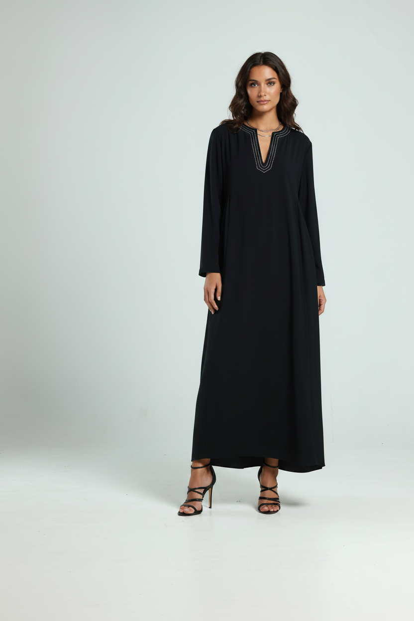 Everyone's Kaftan - Black