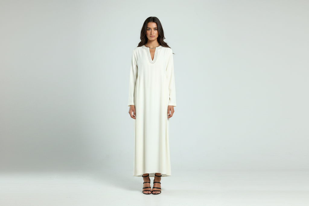 Everyone's Kaftan - Off-White