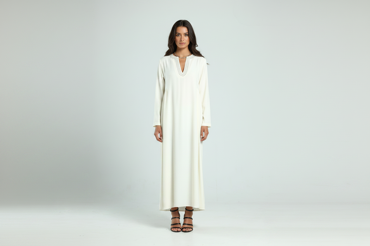 Everyone's Kaftan - Off-White