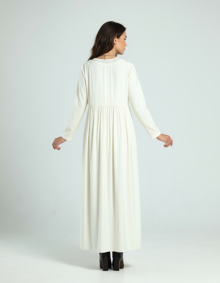 قفطان الجميع - أوف وايت