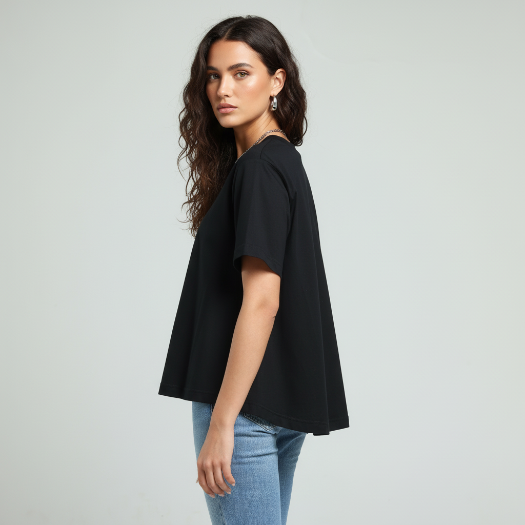 Trapeze T-Shirt - Black