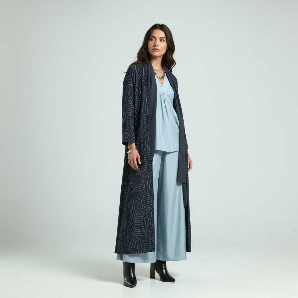 Soft Cotton Shirt - Blue