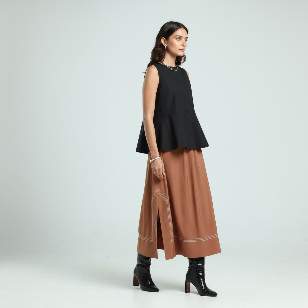 تنورة بقصة A - طوبي