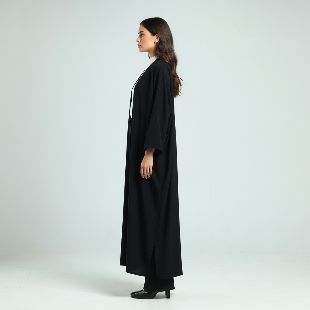 Classic Bisht Abaya - Black