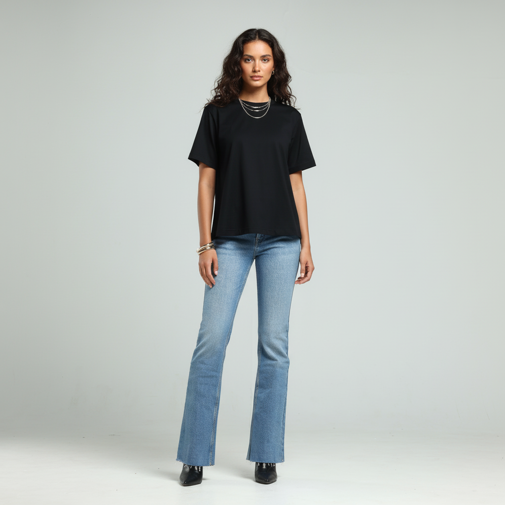 Trapeze T-Shirt - Black