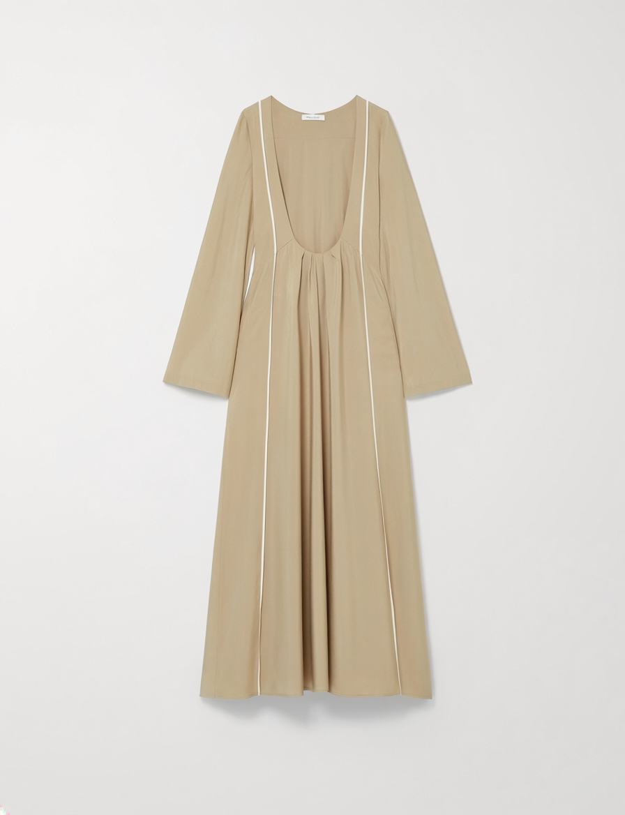 Open Front Kaftan - Beige