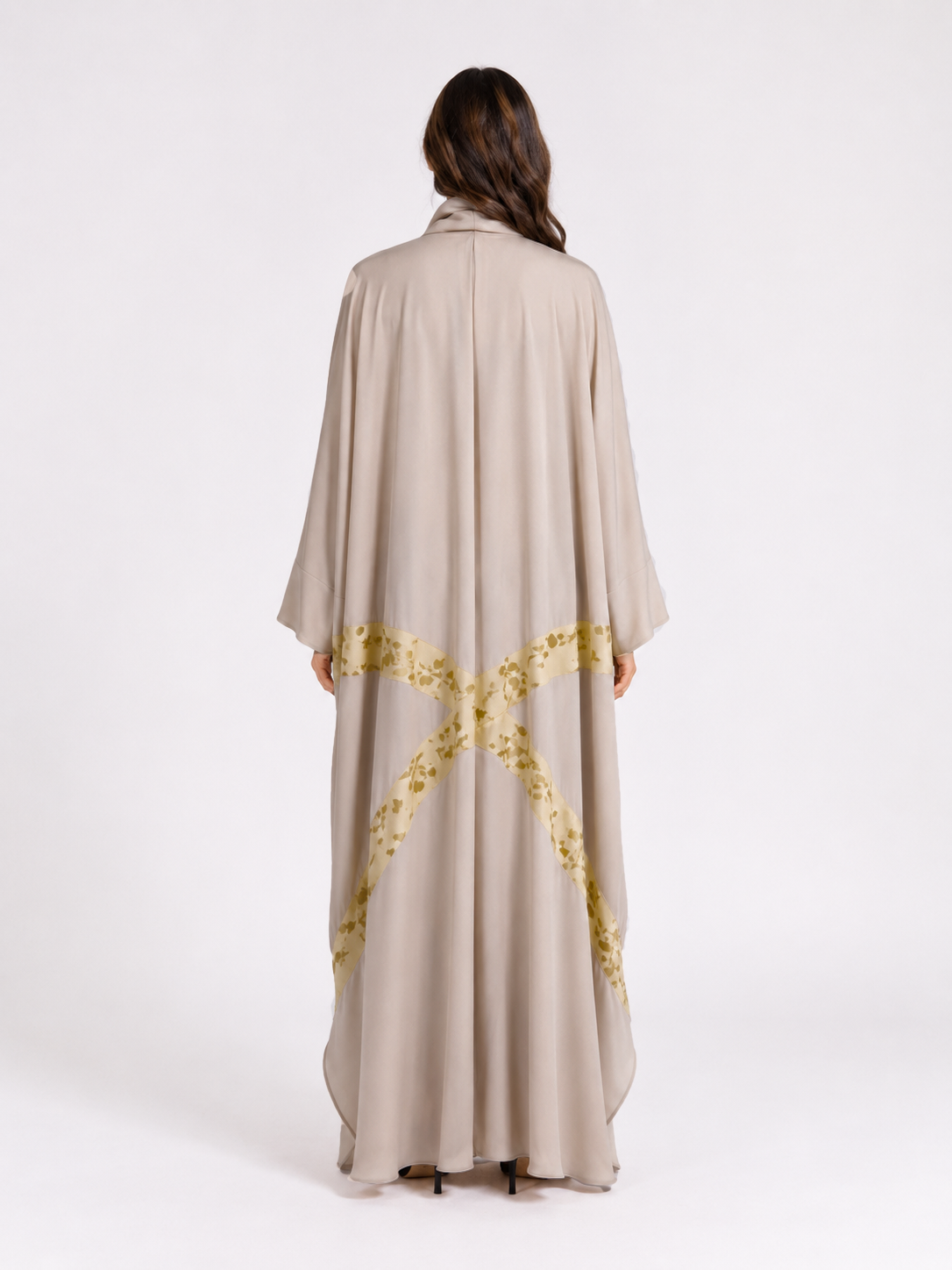 Stone Floral Signature Bisht