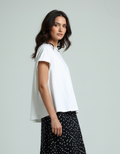 Trapeze T-Shirt - White