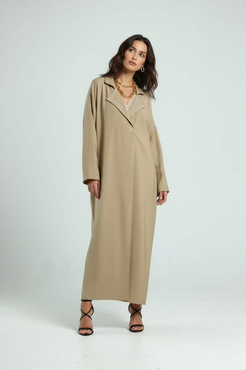 Shirt Kaftan - Beige