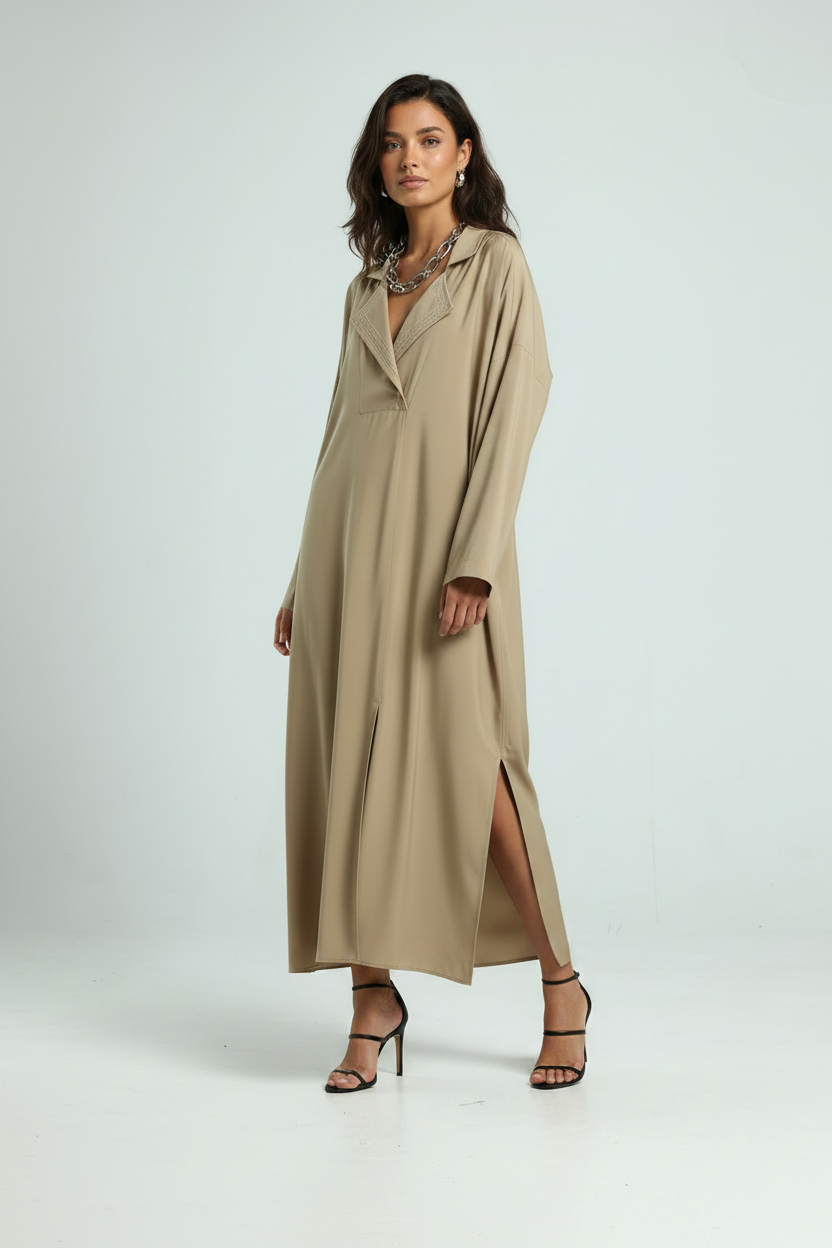 Shirt Kaftan - Beige