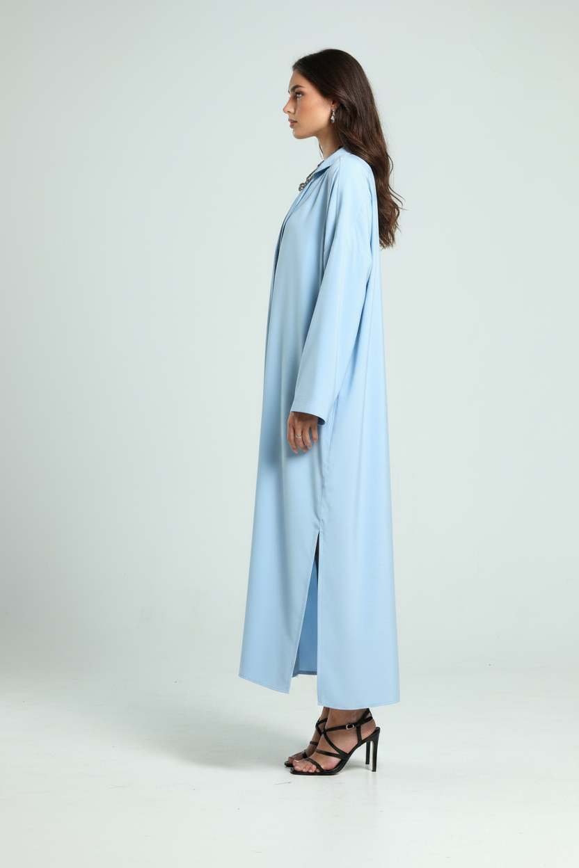 Shirt Kaftan - Sky Blue