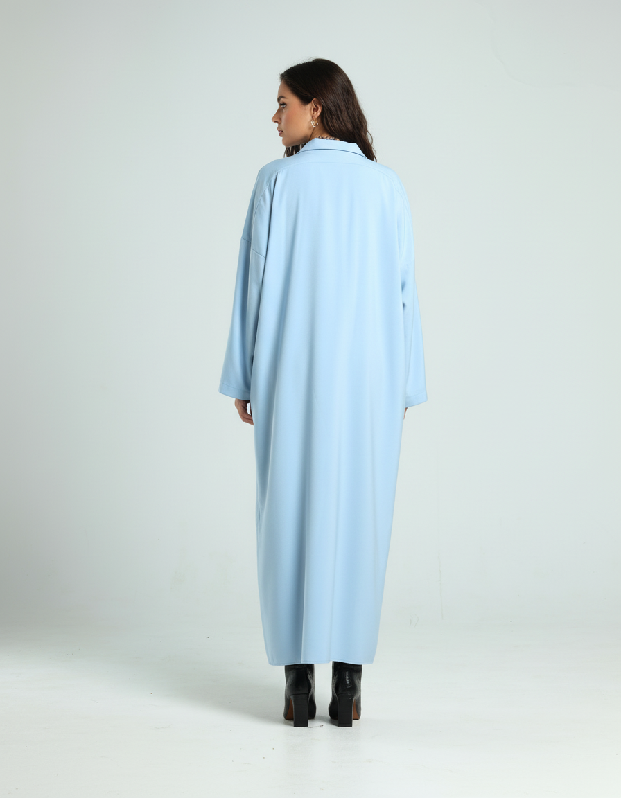 Shirt Kaftan - Sky Blue