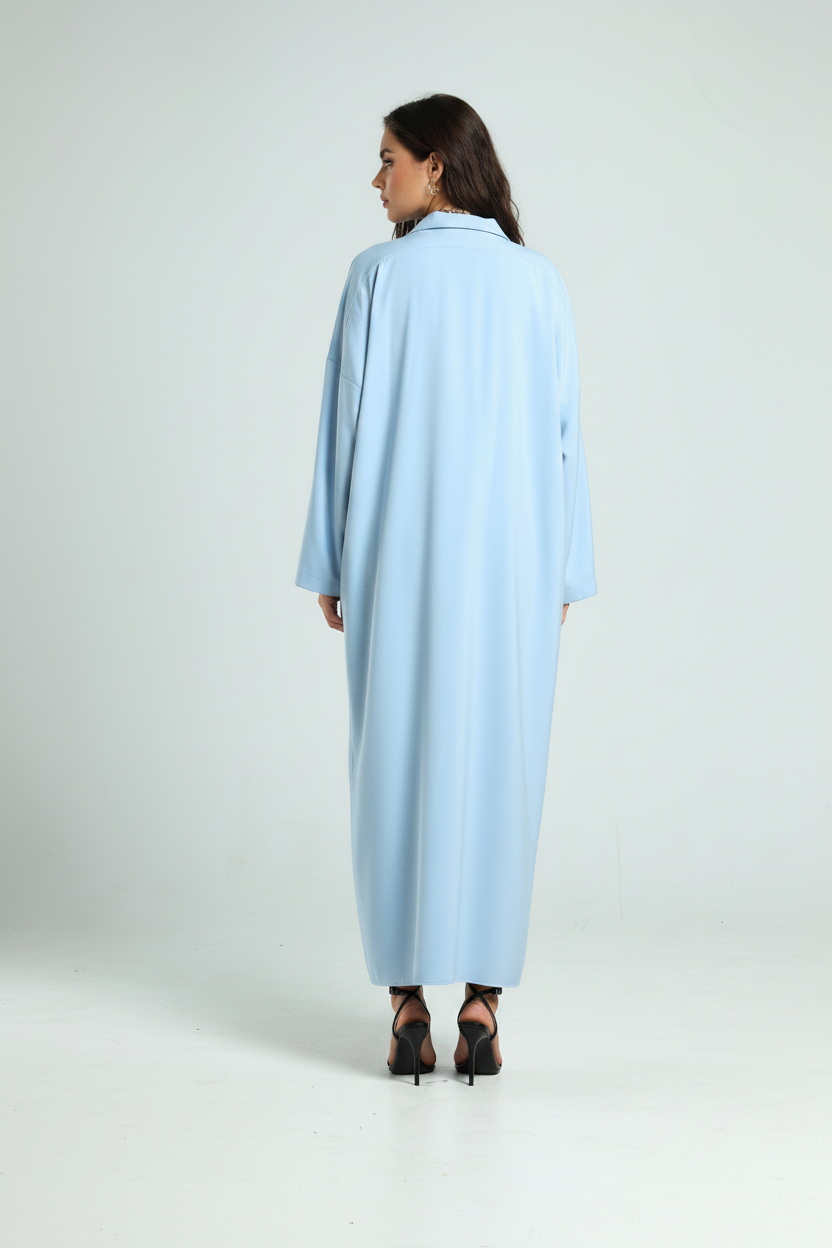 Shirt Kaftan - Sky Blue