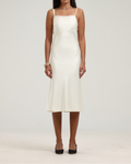 The Offwhite Slip with lace trim