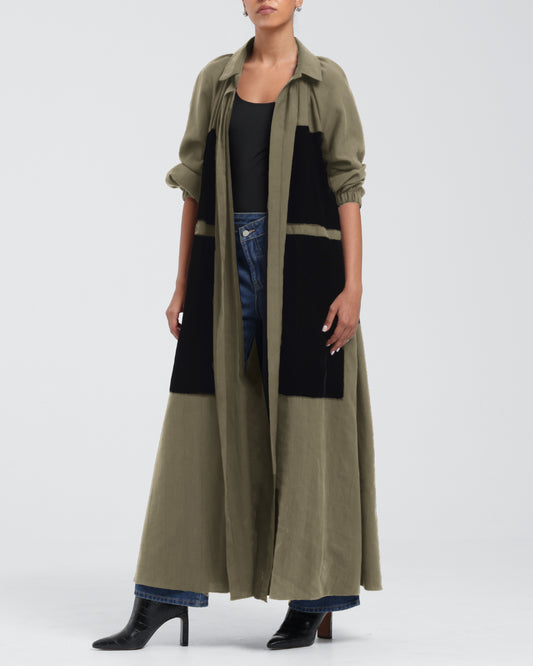 Khaki Sylvie Coat