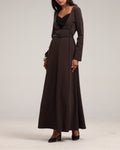 Marian Dress- Brown