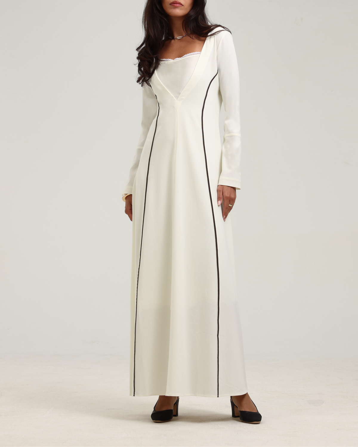 Marian Dress- Cream