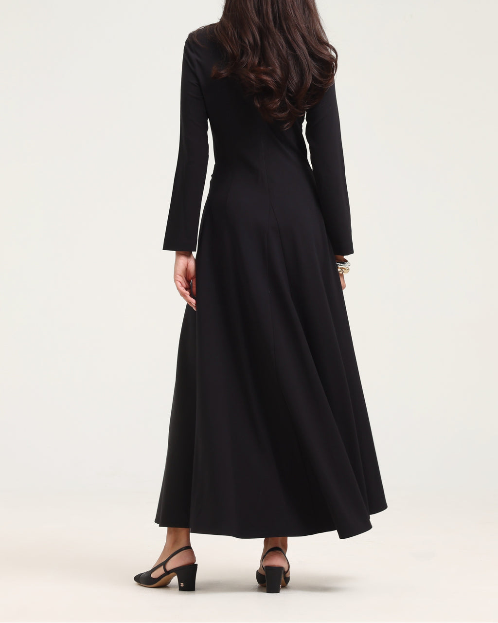 Megan Knot Dress- Black