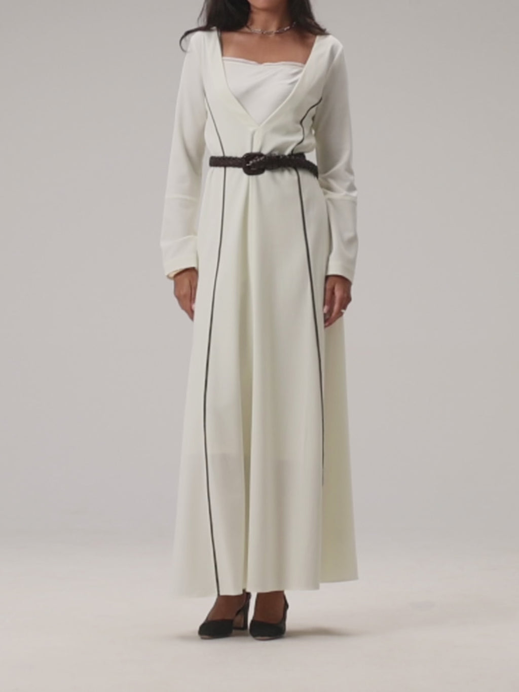 Marian Dress- Cream
