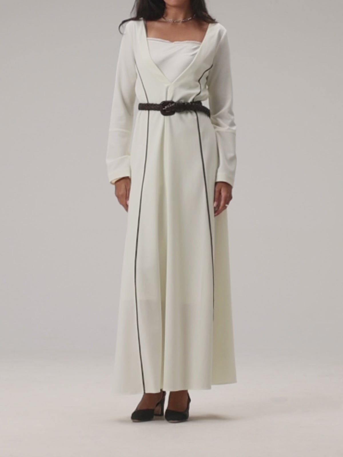 Marian Dress- Cream